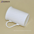 High Quanlity 10oz sublimação branco bone china mug for wholesales